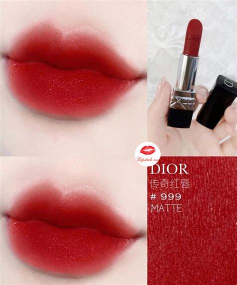 999 rouge dior|dior 999 matte vs velvet.